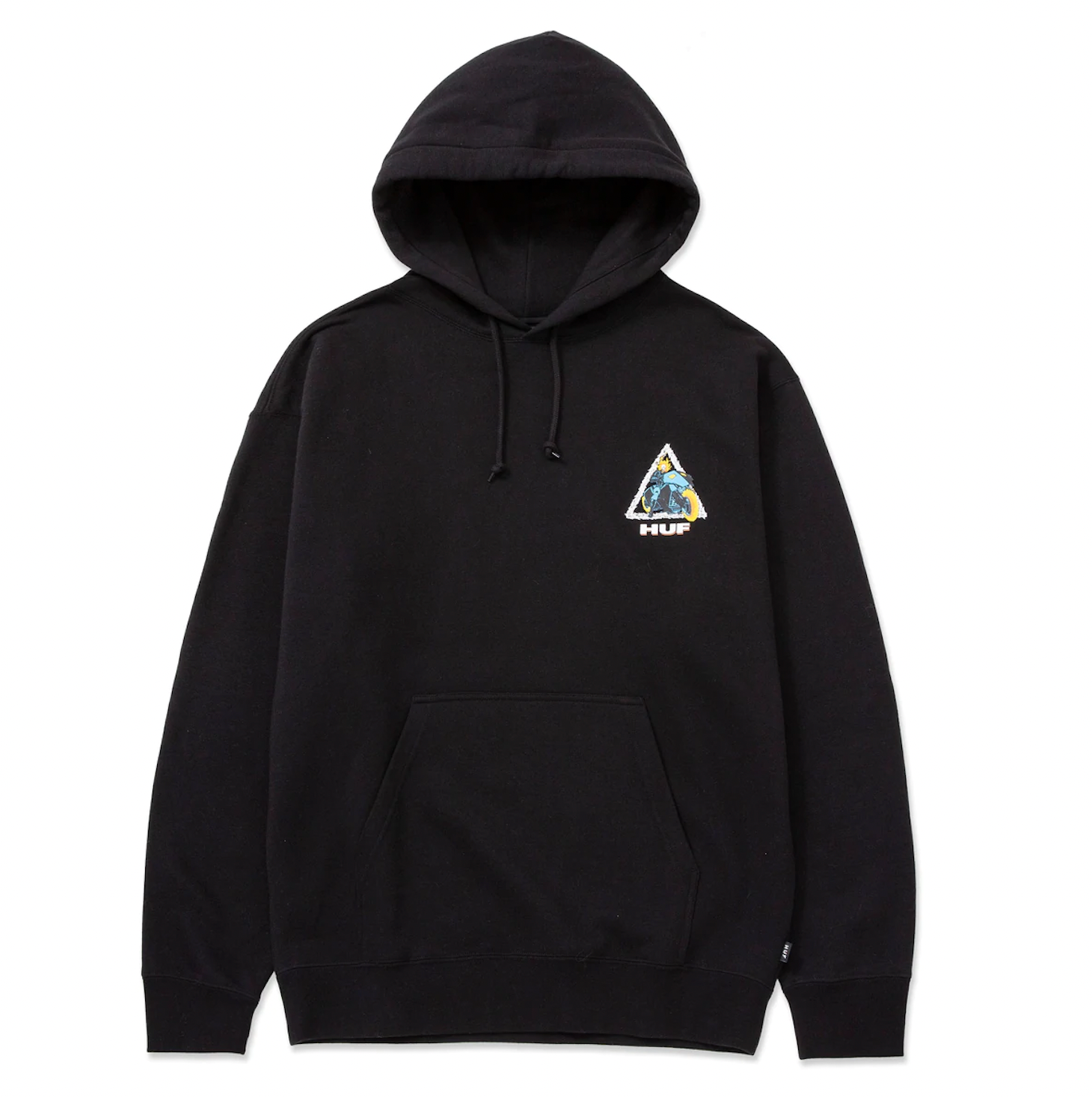 HUF x MARVEL ghost rider triple triangle pullover S black